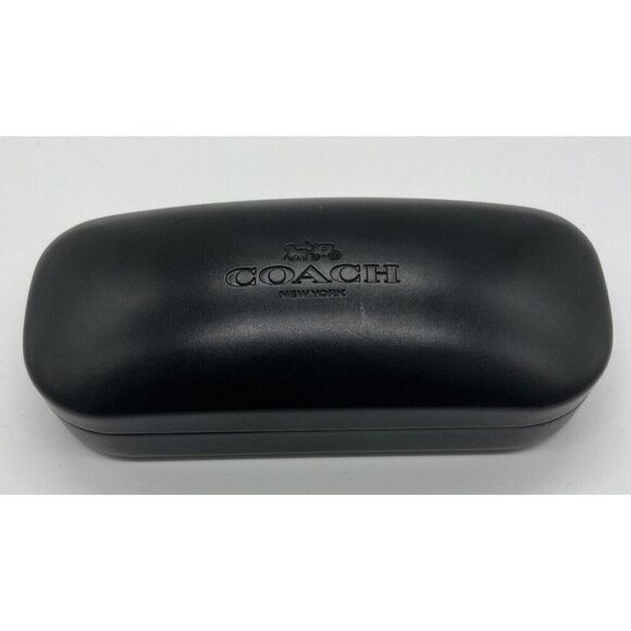 Coach Accessories - Coach Hard Glasses Case New York Black Sunglasses Holder Eyeglasses Clamshell